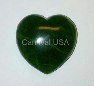 Nephrite Jade Hand Held Heart