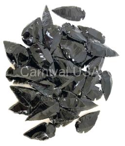 Black Obsidian Arrowheads