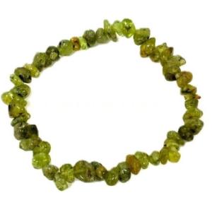 Peridot Chip Bracelet