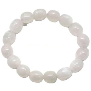 Pink Calcite Free-Form Bead Bracelet