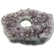 Amethyst Cluster Candle Holder B Grade