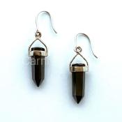 Hematite Point Earrings