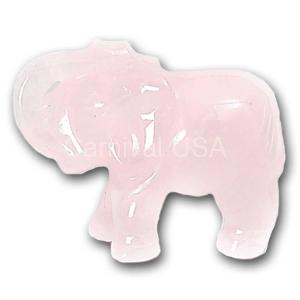 Rose Quartz Elephant