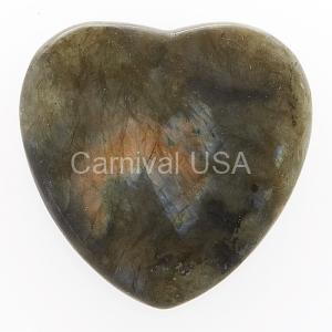 Labradorite Hand Held Heart 1.6