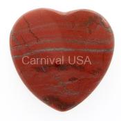 Red Jasper Hand Held Heart 1.6