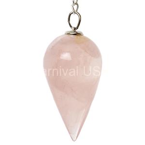 Rose Quartz Teardrop Pendulum