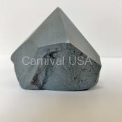 Hematite Points Cut Base/Polished Top