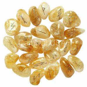 Citrine Rune Set