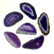 Agate Polished Slabs #0 Purple