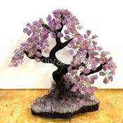 Amethyst Tree Bonsai Clay Trunk XXLG Size