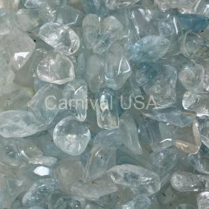 Blue Topaz Tumbled Stones (15-25 pcs)