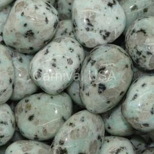 Kiwi Jasper Tumbled Stones