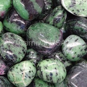 Ruby Zoisite Tumbled Stones