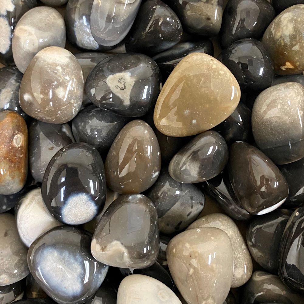 Flint Tumbled Stones